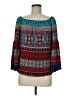 Soulmates Teal 3/4 Sleeve Blouse Size M - photo 1