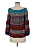 Soulmates Teal 3/4 Sleeve Blouse Size M - photo 2