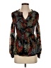 Akemi + Kin 100% Polyester Black Long Sleeve Blouse Size XS - photo 1
