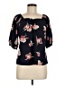 Harve Benard Black 3/4 Sleeve Blouse Size M - photo 1