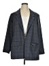 Liverpool Los Angeles Plaid Gray Blazer Size 1X - photo 1