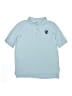 Lands' End 100% Cotton Blue Short Sleeve Polo Size 18 - 20 - photo 1
