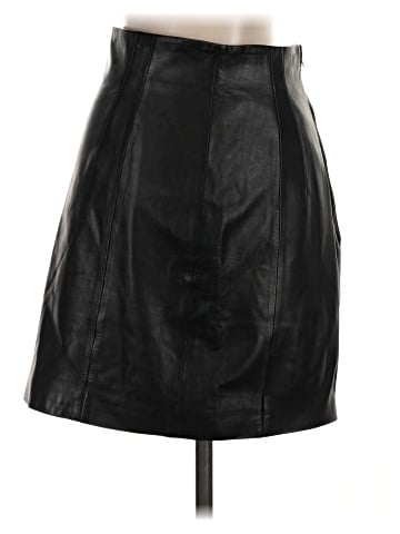 & Other Stories Faux Leather Skirt (view 2)