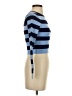 Zara Stripes Blue Turtleneck Sweater Size S - photo 4