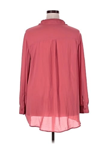 a.n.a. A New Approach Long Sleeve Blouse (view 2)