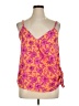Papermoon 100% Polyester Orange Sleeveless Blouse Size XXL - photo 1