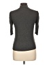 Zara Gray Short Sleeve Turtleneck Size L - photo 2