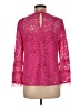 J.Crew Pink Long Sleeve Blouse Size M - photo 2