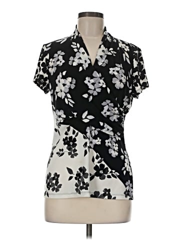 DKNY Short Sleeve Blouse (view 1)