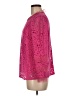 J.Crew Pink Long Sleeve Blouse Size M - photo 5
