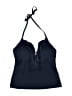 MICHAEL Michael Kors Solid Blue Swimsuit Top Size S (estimated) - photo 1