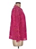 J.Crew Pink Long Sleeve Blouse Size M - photo 4