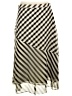 Halogen 100% Polyester Stripes Ivory Casual Skirt Size XXL - photo 2