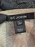St. John Animal Print Tan Sweater Vest Size M - photo 7