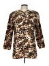 California Krush Animal Print Gold Coat Size L (estimated) - photo 1