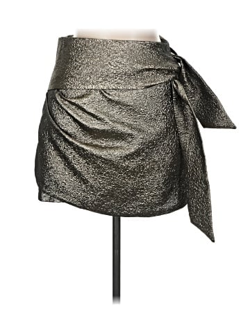 Mango Faux Leather Skirt (view 1)