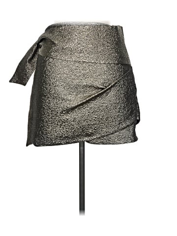 Mango Faux Leather Skirt (view 2)
