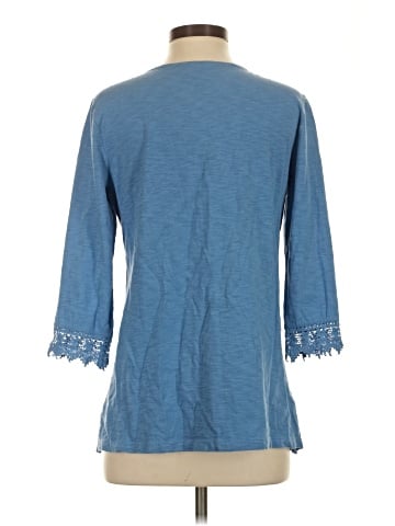 JM Collection Long Sleeve Top (view 2)