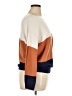 Evolution by Cyrus Color Block Orange Pullover Sweater Size XXL - photo 4