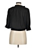 Ramy Brook 100% Polyester Black 3/4 Sleeve Blouse Size M - photo 2