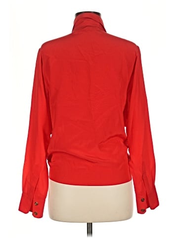 Trina Turk Long Sleeve Silk Top (view 2)