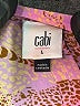 CAbi 100% Polyester Animal Print Pink 3/4 Sleeve Blouse Size L - photo 7