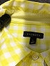 Talbots 100% Cotton Checkered-gingham Yellow Long Sleeve Button-Down Shirt Size L - photo 7