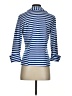 LM Studio Stripes Blue Blazer Size 4 - photo 2