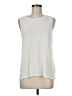 Halogen Ivory Sleeveless T-Shirt Size M - photo 1