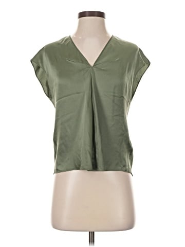 Vince. Sleeveless Silk Top (view 1)