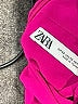 Zara 100% Polyester Pink Casual Dress Size XS - photo 7