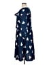 Assorted Brands Print Blue Casual Dress Size 16 - photo 5
