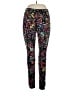 Lularoe Floral Black Active Pants Size 1X (Tall & Curvy) - photo 1