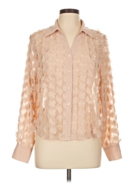 Adrianna Papell Long Sleeve Blouse