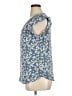 Monday Fun Blue Sleeveless Blouse Size XL - photo 5