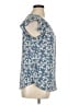 Monday Fun Blue Sleeveless Blouse Size XL - photo 4