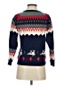 Unbranded Print Blue Pullover Sweater Size S (estimated) - photo 2