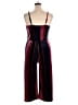 Speechless Stripes Burgundy Jumpsuit Size XL - photo 2