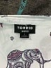 Torrid 100% Rayon Ivory 3/4 Sleeve Blouse Size 1X Plus (1) - photo 7