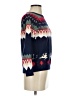 Unbranded Print Blue Pullover Sweater Size S (estimated) - photo 4