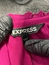 Express 100% Polyester Burgundy 3/4 Sleeve Blouse Size S (petite) - photo 7