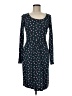 Boden 100% Polyester Polka Dots Teal Casual Dress Size 6R - photo 1