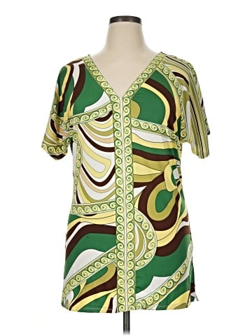 Ashley Stewart Short Sleeve Blouse (view 1)
