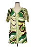 Ashley Stewart Green Short Sleeve Blouse Size 14 Plus - photo 1