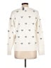 Kiel James Patrick Hearts Ivory Pullover Sweater Size L - photo 2