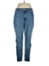 H&M Solid Blue Jeans Size 14 - photo 1