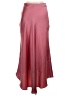 Zara Solid Pink Burgundy Formal Skirt Size S - photo 2