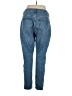 H&M Solid Blue Jeans Size 14 - photo 2