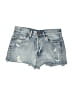 Blank NYC 100% Cotton Stars Blue Denim Shorts Size 28 waist - photo 1