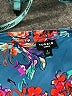 Torrid 100% Rayon Teal 3/4 Sleeve Blouse Size 2X Plus (2) - photo 7